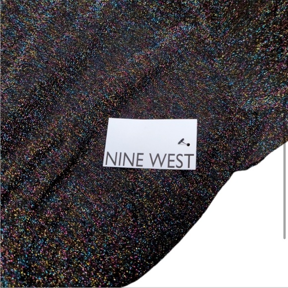 Nine West • Flutter Sleeve Sparkly Jumpsuit - Picture 6 of 10